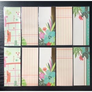 10 laminated cash envelopes